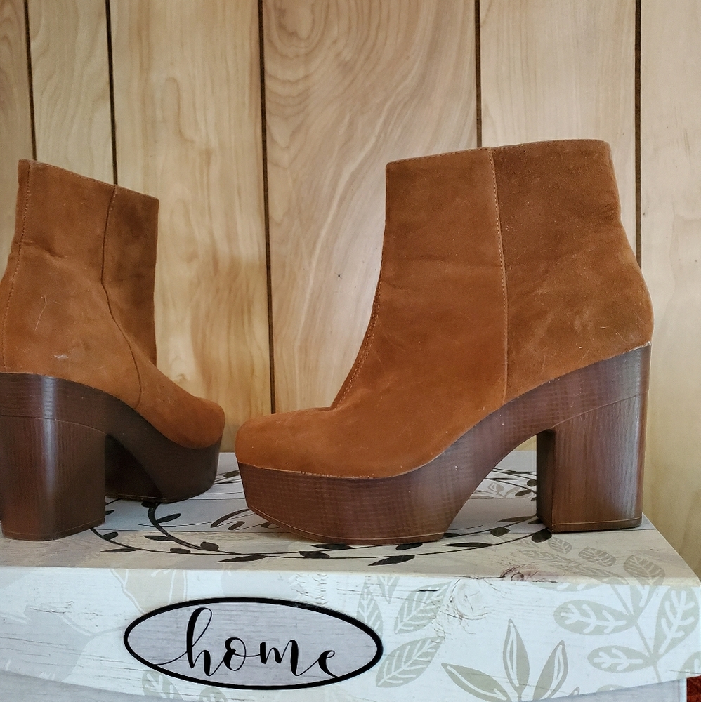 Platform booties